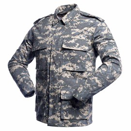 LANBAOSI Men's Tactical Hunting Uniform Combat Suit Shirt Jacket Coat and Pants Set