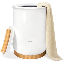 Keenray Towel Warmer, Luxury Towel Warmer Bucket, Large Towel Warmer for Bathroom, Auto Shut Off, Fits Up to Two 40"X70" Oversized Towels, Bathrobes, Blankets, PJ's and More, CL1