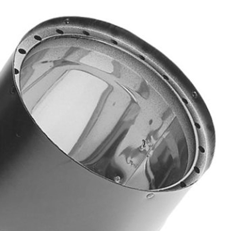 DuraVent 6DVL-E45 DVL Galvanized Steel/Stainless Steel Double Wall Wood Burning