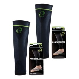 2pack Pantorrillera Rehabilitación Deport Compresión Go Plus