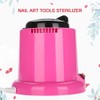 Scissor Tweezers Nail Art Disinfecting Machine Manicure Metal Tools Sterilizer