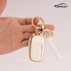 EKALA for Honda Key Fob Cover with Leather Key Fob