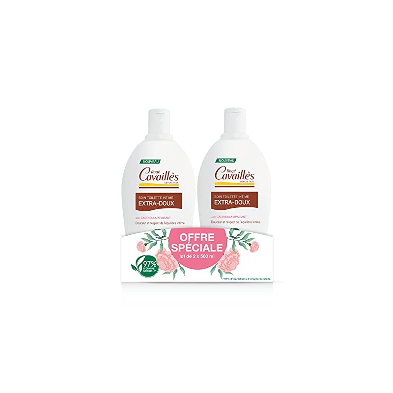 Soin toilet intimate calendula apaisant 2 x 500 ml