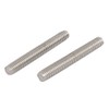 Sourcingmap M6 x 45mm Male Threaded 304 Stainless Steel Rod