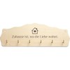 Geschenkissimo Home is Where Love Lives – Decorative Wooden Key