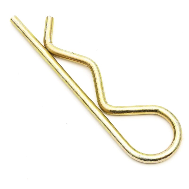 4 Jockey Wheel Spare Retaining R Clips 6mm Pin Catch