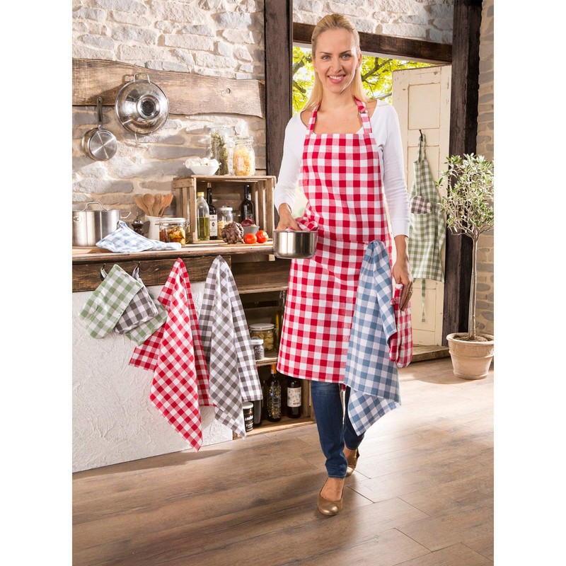 REDBEST Pot Holder Pack of 2 Cotton Grey Size 20