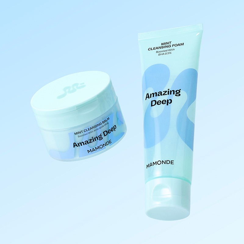 Mamonde [마몽드][더블] 어메이징 딥 민트 클렌징폼 [Mamonde][Double] Amazing Deep Mint