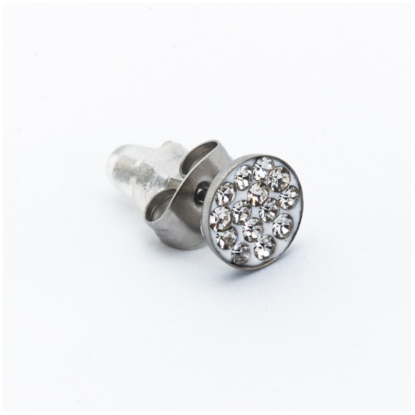 Borghetti Pharma Hypoallergenic Earrings, 2pcs (Code: FLAT-TOBI)