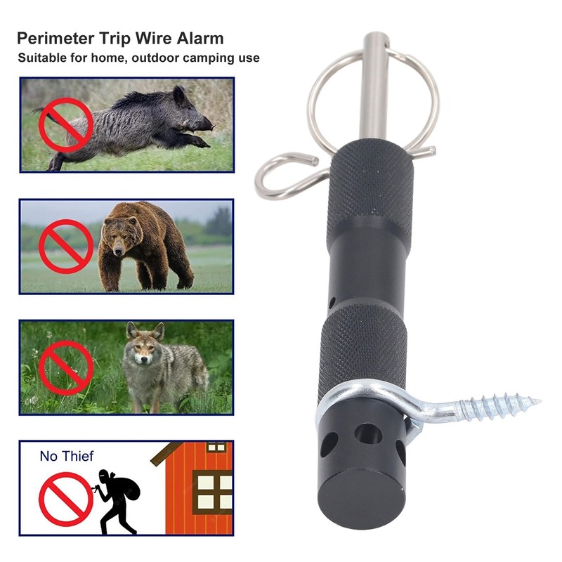 Perimeter Trip Alarm Aluminum Alloy Spring Trigger Trip Wire Defense