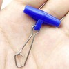 JSHANMEI Fishing Line Sinker Slide with Duo Lock Snap Fishing