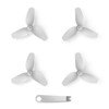 UranHub M10 Mini Drone Propellers, 4 PCS Grey Replacement Propellers
