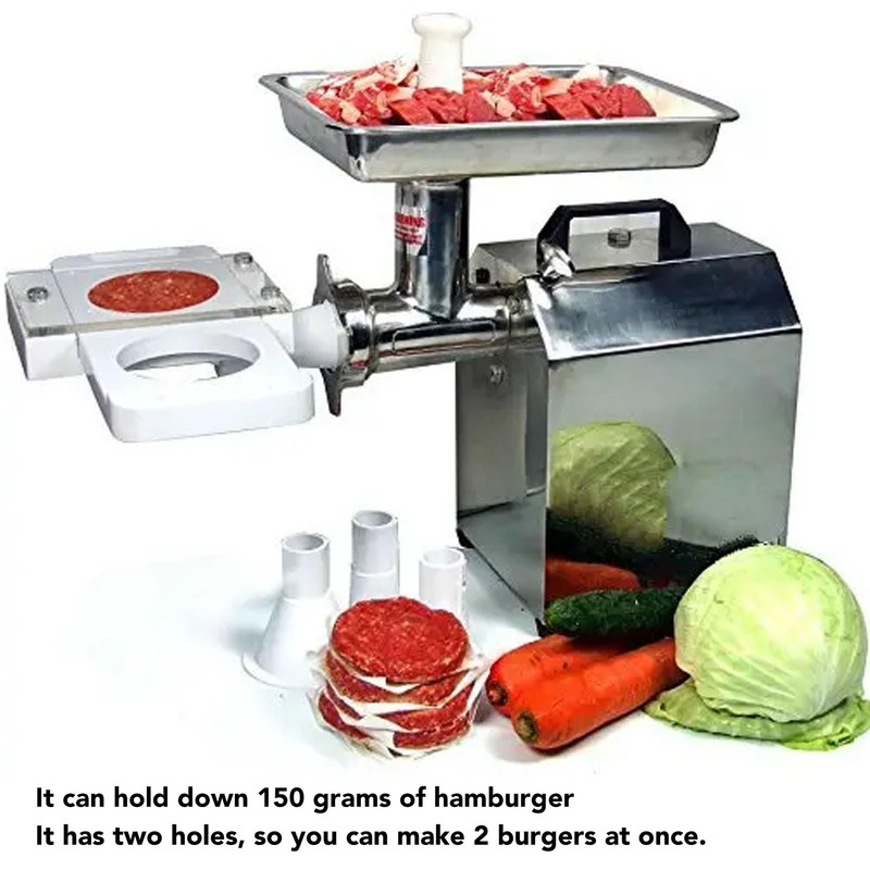 Auto Burger Patty Maker, 2 Holes Non Stick Auto Hamburger