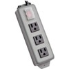 Tripp Lite 3SP Waber Power Strip Metal 5-15R 3 Outlet