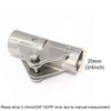 keehui 316 Stainless Steel Folding Swivel Connector Fitting for 3/4INCH