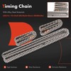 A-Premium 9PCS Engine Timing Chain Kit W/Tensioner & Guide Compatible