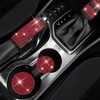 Jusen 17 Pack Bling Car Seat Covers Set Car Diamond