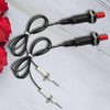 Kyuionty 2 Pcs Piezo Igniter Kit, Push Button Spark Straight