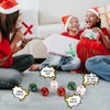6 Pcs Christmas Party Gift Exchange Dice Game Santa Swap