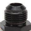 Fuel Cell Bulkhead Fitting with PTFE Washer Black Anodized 6061‑T6