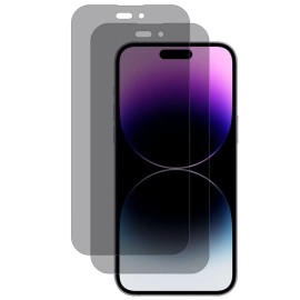 2Pcs Full Coverage Tempered Glass Screen Protectors Privacy Film for 12/12 Pro/Max 13/13 Pro/Max 14 Models-EnhancedFit for IOS Phone: 13Max