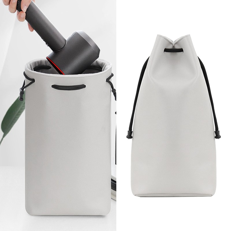 PU Storage Hanging Bag PU Portable Large Capacity Soft Waterproof