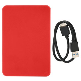 External Hard Drive HDD USB 3.0 Plug and Play Mobile Hard Disk Drive for Many DevicesRed 500GB