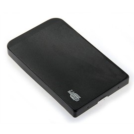 2.5 Inch HDD Enclosure - Hard Disk Drive External Case Caddy - USB 2.0 IDE, for HDD, Solid State Drive SSD - Tool Free