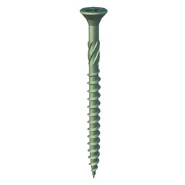 4.5 x 70mm TIMco Solo Decking Exterior Screws PZ2 Green (Box 200)