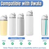 Straw Lid for Owala Freesip 24 oz 32oz 40 oz,
