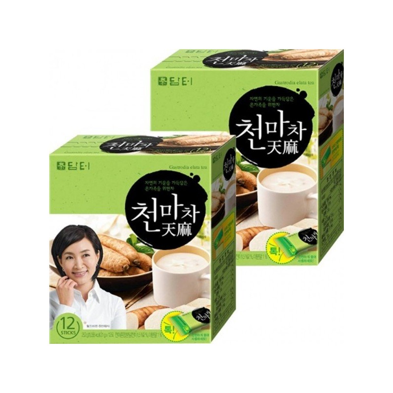 담터 마차 천마차 24T 12T x 2개 담터천마차 Damteo Matcha