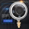 Grill Adjustable Regulator, Zinc Alloy 1-20 UNEF Gas Low Pressure