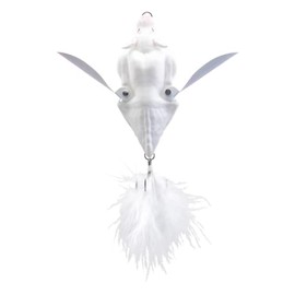 Savage Gear 3D Bat - Bat Wobbler for Spin Fishing for Pike and Perch, Topwater Bait, Surface Bait, Pike Bait, Colour: Albino, Length: 12.5 cm, 54 g