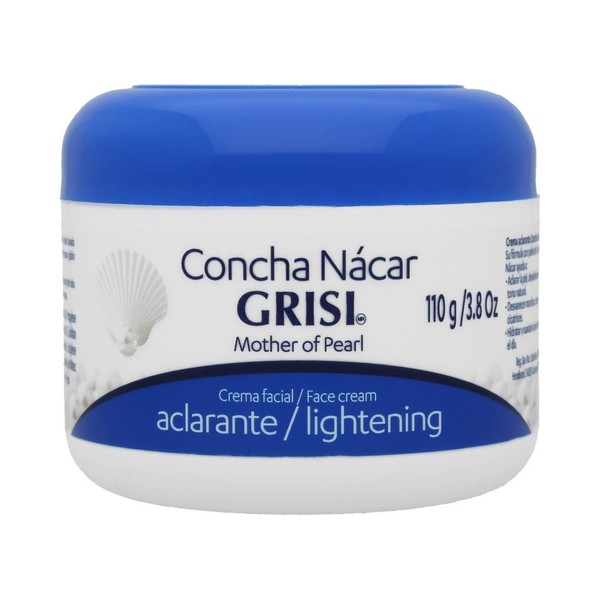 Crema Facial Sólida Aclarante Grisi Concha Nacar 110 G