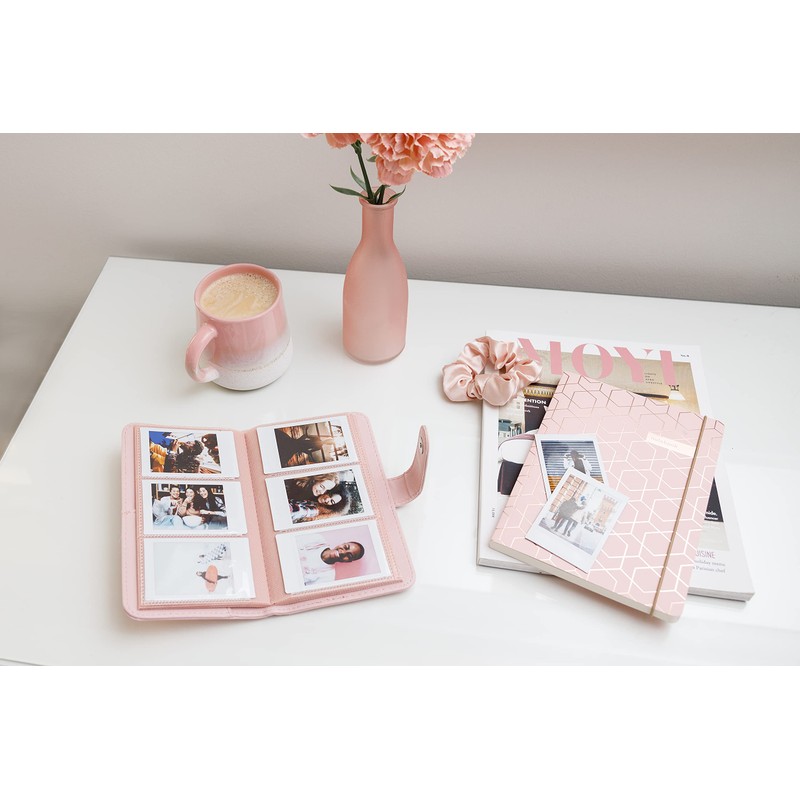 instax mini photo album, Blush Pink