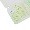 Squid Skirts Fishing Lures Glow Night Quadruple Fishing Hooks Luminous