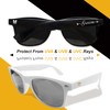 BachpartyGifts Groom and Bride Sunglasses for Men Women,His and Hers