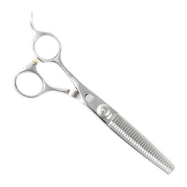 DEEDS LP-01 Japanese Shears Specialty Manufacturer for Left Handed, Senning, 6.0 Inches, No Rattling, Ski, Shears, Hairdresser, Left, Haircut, Forged Finish