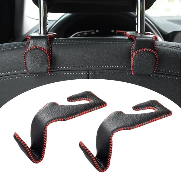 QODOLSI 2 PCS Car Seat Back Storage Hook for Hanging