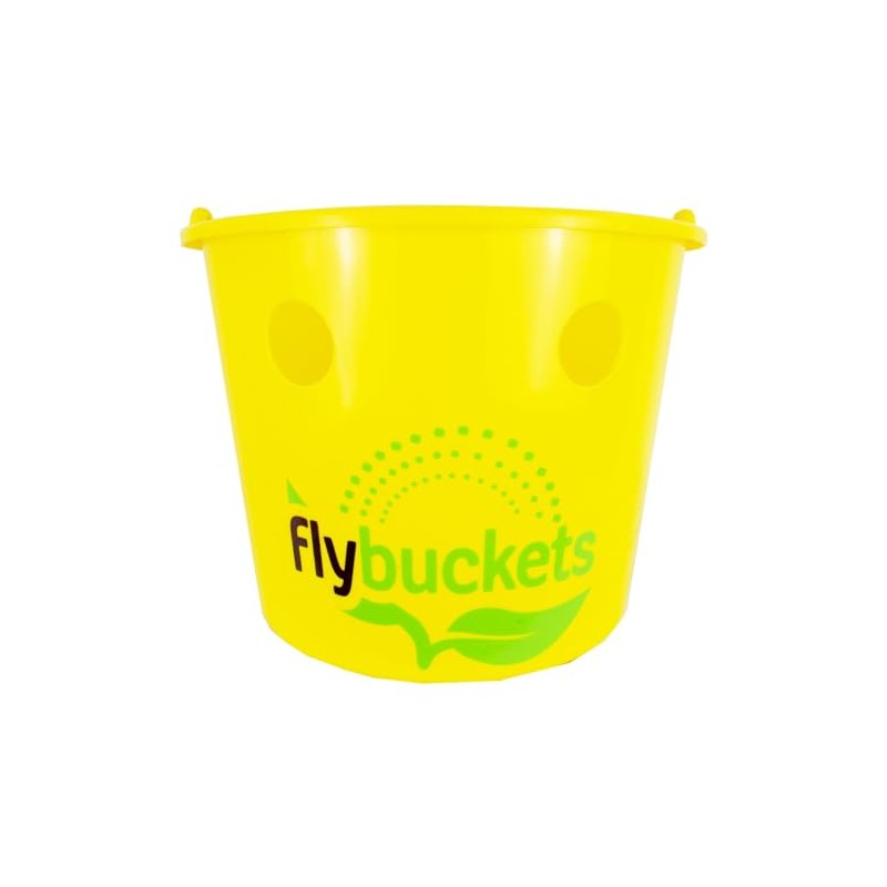 Flybuckets Fly Trap + Attractant - Fly Protection for Horse