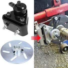 GREHUA Mechanical Disc Brake Caliper and Bracket with Pads Black Kit for Manco 9598 9597 Yerf-Dog ASW Bristers Airheart MB-1 Predator 212cc 196cc 6.5hp GX160 Go Kart Drift Trike Carter Rotor Fun Cart