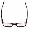 Calabria R861 Pink FL-41 Reading Glasses +2.00 Black Unisex Fluorescent