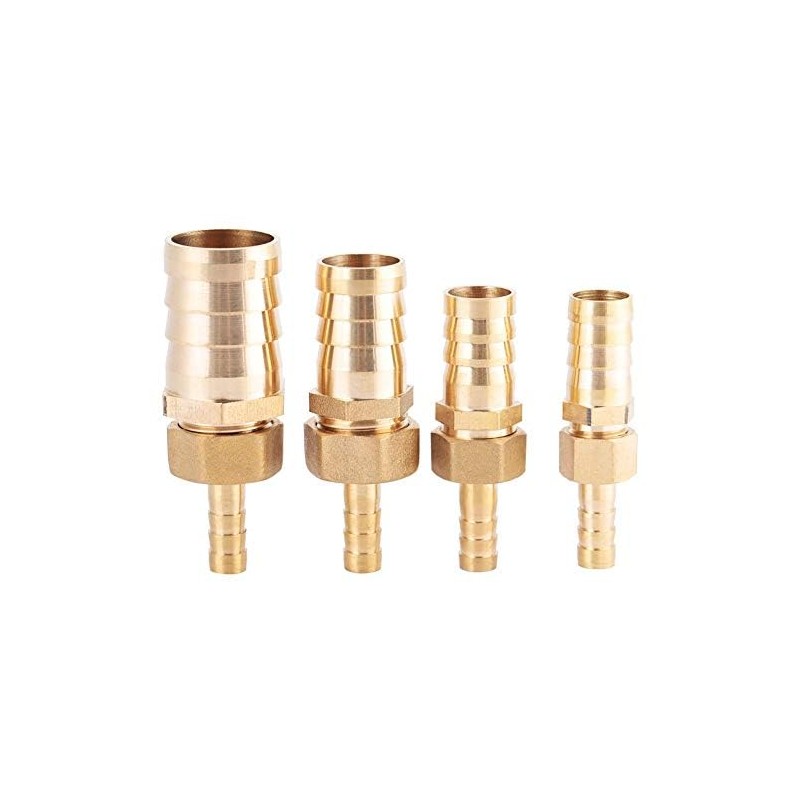 Hilitand Pipe Fittings, Brass Fitting Hose Barb, Tail Reducer Hose