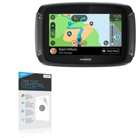 BoxWave Screen Protector Compatible with Tomtom Rider - ClearTouch Crystal (2-Pack), HD Film Skin - Shields from Scratches