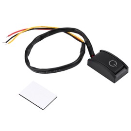 DC 12V 200mA Car DIY Switch Paste Type Sticky Button Switch ON/OFF