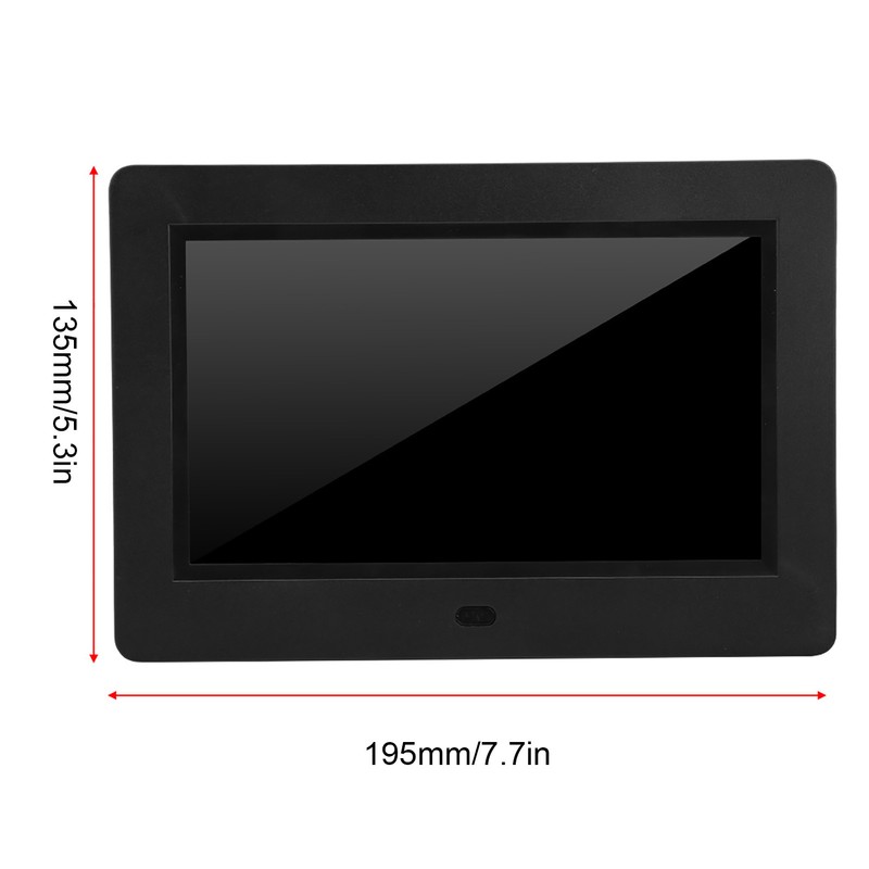 7 inch 800*480 HD Digital Photo Frame Screen Multiple Languages