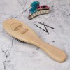 'Toadstool Mushroom' Wooden Hairbrush (HA00047484)