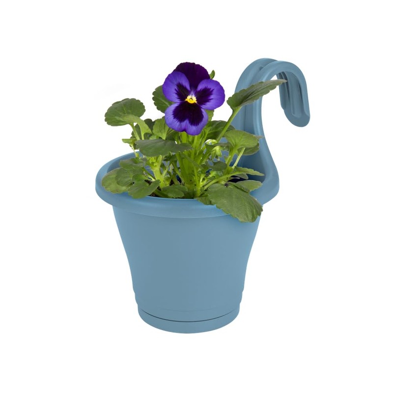 Elho Corsica Easy Hanger Single - Planter - Vintage Blue