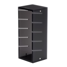 Normcore Espresso Filter Basket Stand 51mm 5 Espresso Filter Basket Storage Holder Acrylic Stand for 51mm Portafilter Baskets Matte Black