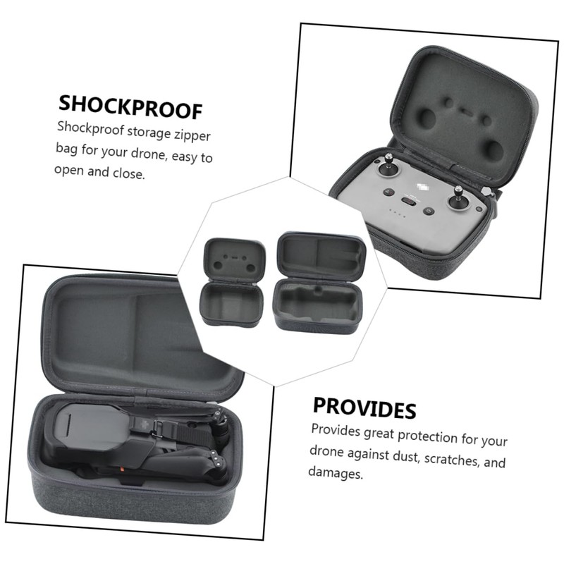 Kisangel 1 Set Portable Drone Carrying Case for Remote Controller